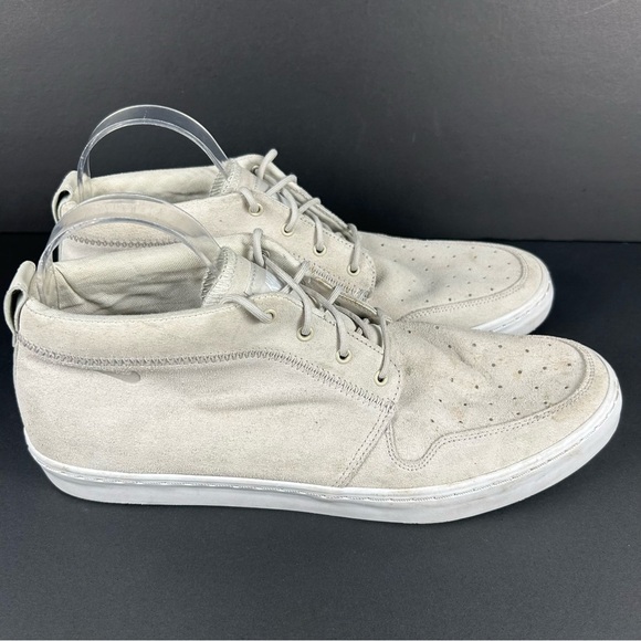 ❤️ Nike Cream High-Top Sneakers with Modern Design 517409-003 suede leather 11 - Picture 1 of 7